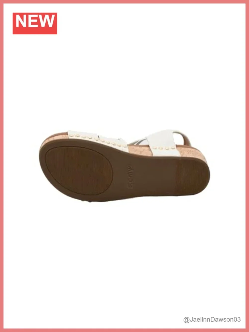 Women's Corkys Platform Wedge Sandals - Strappy Faux Leather 2.5